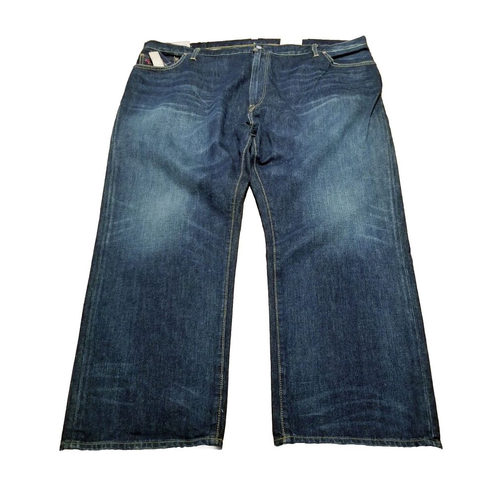 Ralph Lauren Jeans Men's Size 48x30 Hampton Straight Denim New w/ Tags (49x30.5)